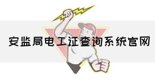 安监局电工证查询系统官网