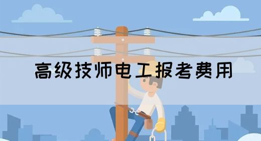 高级技师电工报考费用